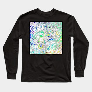 Rivers Original Abstract Design Long Sleeve T-Shirt